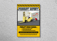 Poster K3 Safety Ukuran A2 Frame - SP006