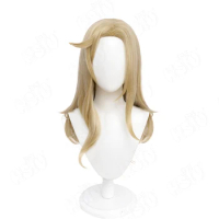 Joseph cosplay Wig Game Identity V Cosplay linen gold long hair+Free Wig Cap
