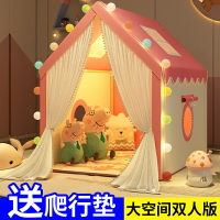兒童小帳篷室內公主屋女孩男孩寶寶可睡覺分床上游戲玩具城堡家用 夢露日記