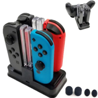 Nintend Swith Pro Controller Charger Stand and Nintend Switch Joycon Charging Dock Station With LED Light For Nintendo Switch NS
