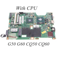 07239-4 48.4H501.041 579000-001 for HP Compaq G50 G60 CQ50 CQ60 Laptop Motherboard GL40 DDR2 With CPU