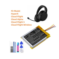 Wireless Headset Battery For HyperX PL644050 Cloud Flight Cloud Alpha Cloud Flight S Flight Wireless 1500mAh / 5.55Wh