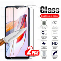 Redmi12C Glass 2Pcs Tempered Glass Screen Protector For Xiaomi Redmi 12C 4G 6.71" Rdmi Radmi 12C 12 C C12 Protective Cover Films