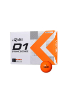 Honma Honma BT2201 D1 Golf Ball (Orange)