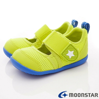 日本月星Moonstar機能童鞋-HI系列寬楦速乾鞋1177黃(寶寶段)