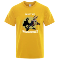 Trust Me Im An Engineer Men's T-shirt 3D Printed Vintage T-shirt Round Neck Engineering T-shirt Casual Classic Men's Wear Plus S