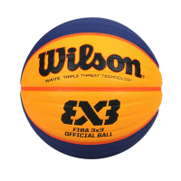 WILSON FIBA 3X3國際賽指定用球籃球-訓練 室外 戶外 6號球 威爾森 WTB0533XB 黃藍黑