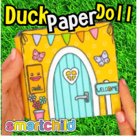 BUKU BEBEK KERTAS VIRAL PAPER DUCK BP BPAN KERTAS PERMAINAN EDUKASI ANAK PAPER DOLL