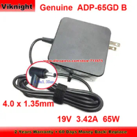 Genuine ADP-65GD B AC Adapter 19V 3.42A 65W Charger for Asus ZENBOOK UX303L K401U X501A UX305 with 4.0 x 1.35mm Tip Power Supply