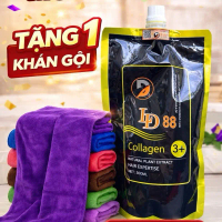 TanLD88 Collagen Tươi 3+ Hấp COLLAGEN TƯƠI LD88 phục hồi tóc yếu 500ml hàng chính hãng Tặng 1 khăn g