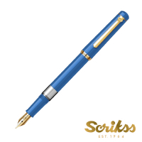 Scrikss 419 活塞式鋼筆 藍色