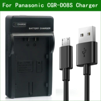 CGR-D08S Digital Camera Battery Charger For Panasonic NV-DS99 NV-DS150 NV-GS1 NV-GS3 NV-GS4 NV-GS5 NV-GS11 NV-GS15 PV-GS15