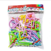 Mainan anak edukasi wisdom stick warna cerah lucu murah mainan balok stik warna warni
