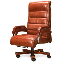 Office Backrest Comfortable Sedentary Swivel Lift Boss Chair Reclining Seat Work Chair Free Shipping