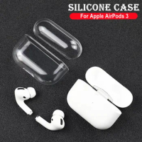 Pods3 Case For Apple AirPods 3 Charging Case Protective Cover Sleeve Transparent TPU Wrap Case For Airpods3 Air Pods 3 Fundas