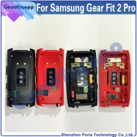 For Samsung Gear Fit 2 Pro R365 SM-R365 Fit2Pro Battery Back Case Cover Rear Lid Housing Door Repair Parts Replacement
