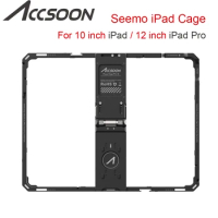 Accsoon Seemo iPad Power Cage Pro II Monitoring Cage 10 inch 12 inch For iPad 10th iPad Air 3 4 5 iPad Pro Protective Cage
