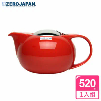 ZERO JAPAN 嘟嘟陶瓷壺(蕃茄紅) 520cc