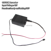 Newest for loading 30meters EL wire or EL strip 12V EL wire inverter/driver for Festival Night Flashing Glowing Party decoration