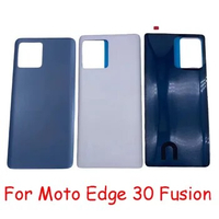 AAAA Quality 10PCS For Motorola Moto Edge 30 Fusion Back Cover Battery Case Housing Replacement