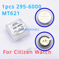 1pcs 295-6000 MT621 295 6000 Eco-Drive Kinetic Watch Rechargeable Battery 295 All Series For Citizen Eco Drive Watch capacitor