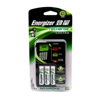 【Energizer 勁量】經濟型充電器(附全效型3號充電電池*4入)