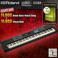 Roland Juno DS88 Synthesizer Keyboard + Free Software Mixensia BLACK