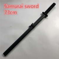 Cosplay Wooden Sword Mini Simulated Animation Prop Weapon Anime Katana Samurai Ninja Performance Props Gift Toys For Kids 73cm