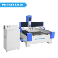 Perfect Laser 1325 Stone Marble Granite Tombstone CNC Router Engraving Carving Machine For ABS PVC MDF Wood Plastic Sheet