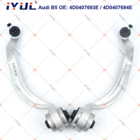 IYUL Pair Front Lower Control Arm Curve For Audi A4 8D2 B5 8D5 4B A6 C5 A8 4D2 4D8 VW Volkswagen PASSAT SKODA SUPERB SEAT