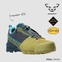 【DYNAFIT】母親節禮物 Transalper GTX 防水越野跑鞋 男 Army/Blueberry(越野跑步鞋 跑鞋 越野鞋 多功能登