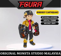 FGURA Boboiboy Earthquake gempa bumi original import monsta studio malaysia malay mly kado hadiah ho