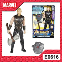 Hasbro Infinity War Marvel Titan Hero Series Action Figure Toys for Kids, 12-inch Thor Ragnarok with Power FX Pack Gift E0616