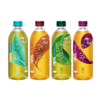 【原萃】冷萃茶 寶特瓶450ml 24入/箱(金萱烏龍/深蒸綠茶/蜜香紅茶)
