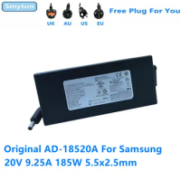 Original AD-18520A 185.0W AC Adapter Charger For Samsung 20V 9.25A A19-185P1A Laptop Power Supply