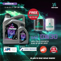 MOTION 0w30 4L API SP Fully Synthetic Engine Oil MOTION 0W30 4L API SP Fully Synthetic Engine Oil Mi