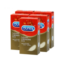 【Durex杜蕾斯】超薄裝保險套12入*5盒(共60入 情趣職人)