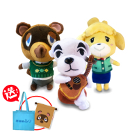 任天堂原廠授權角色娃娃- 動物森友會系列 三隻一組(送動森購物袋+束口袋)