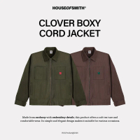 House of Smith Work Jacket Clover Boxy Cord Jacket - Jaket Boxy Pria