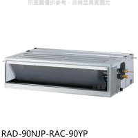 日立江森【RAD-90NJP-RAC-90YP】變頻冷暖吊隱式分離式冷氣(含標準安裝)