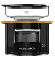 金時代書香咖啡  Oceanrich S2 單杯旋轉萃取咖啡機 木紋款系列 黑色 S2-01OVB