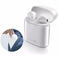 Wireless Headsets With Power Case For iPhone SE 2022 5S 5 8 Plus 7 SE 2020 XR XS Max X 11 Pro 12 13 14 Earphones Bluetooth4.2