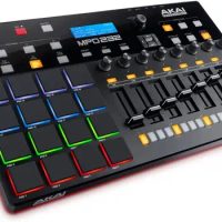 Akai Professional MPD232 | MIDI Drum Pad Controller with Software Download Package (16 pads / 8 knobs / 8 buttons / 8 faders)