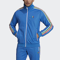 Adidas FB Nations TT [HK7411] 男 立領外套 運動 足球 義大利隊 世界盃 國際版 天藍