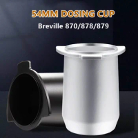 3 Ears Coffee Dosing Cup Powder Feeder Part for 54mm Sage/Breville 870/878 Expresso Machines Barista Tools Coffeeware