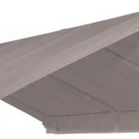 ShelterLogic MaxAP Canopy Replacement Cover, White, 10 x 20 ft.