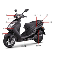FaFa小棧 YAMAHA 山葉 勁戰四代 新勁戰 2UB 原廠車殼 烤漆殼 15年-3