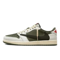 〖 潮速配 〗AIR JORDAN 1 RETRO LOW OG SP TRAVIS SCOTT MEDIUM OLIVE