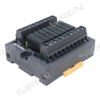 SiRON Y410 China Supplier Pluggable 8 Channel Relay Module Dc24v Plc Microcontroller Development Board Accessories Relay