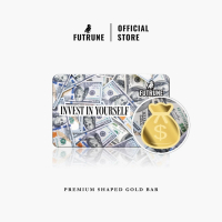 FUTRUNE 0.1g 999.9/24K Premium Shaped Gold Bar  - Dollar Dream emas original